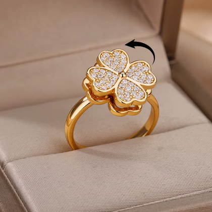 ANILLO GIRATORIO ANTIESTRES DORADO
